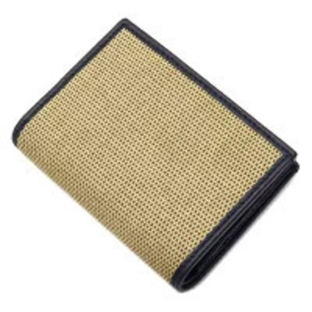 Gucci Leather Limited Edition Beige fold Bi Horsebit Navy Blue Wallet Tan Blue